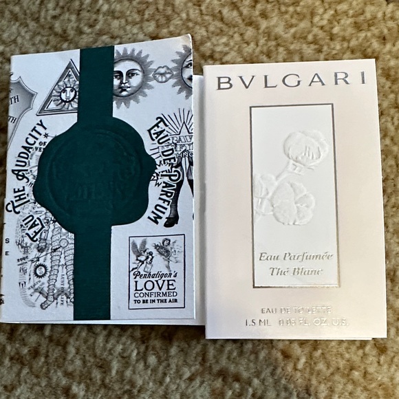 Bulgari Women Makeup Set with Blue Case - Picture 2 of 7